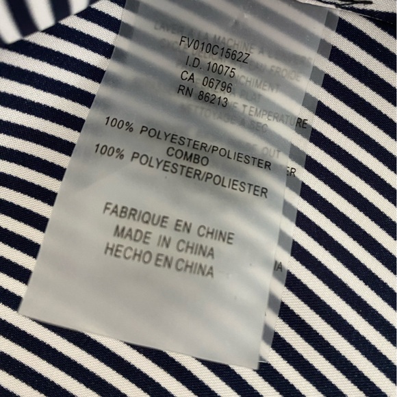 Tristan sleeveless top, XS, black&white, office clothes - Picture 3 of 6